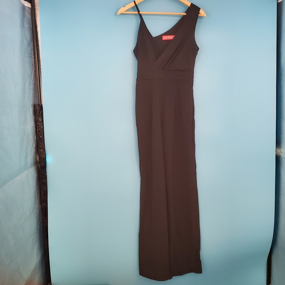 Style State Jumpsuit Size 6 V-Neck Wide Leg